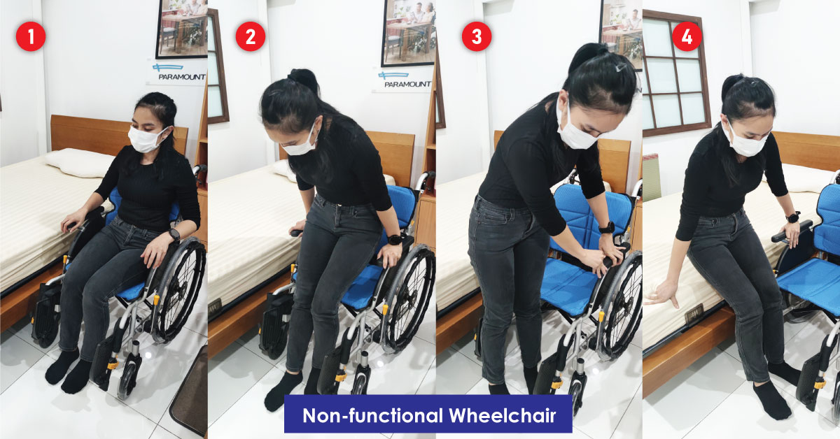 Wheelchair without functions